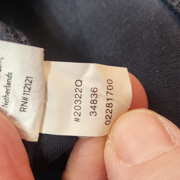 SPANX Faux Suede High Waisted Leggings In Navy 20322Q - Picture 8 of 8